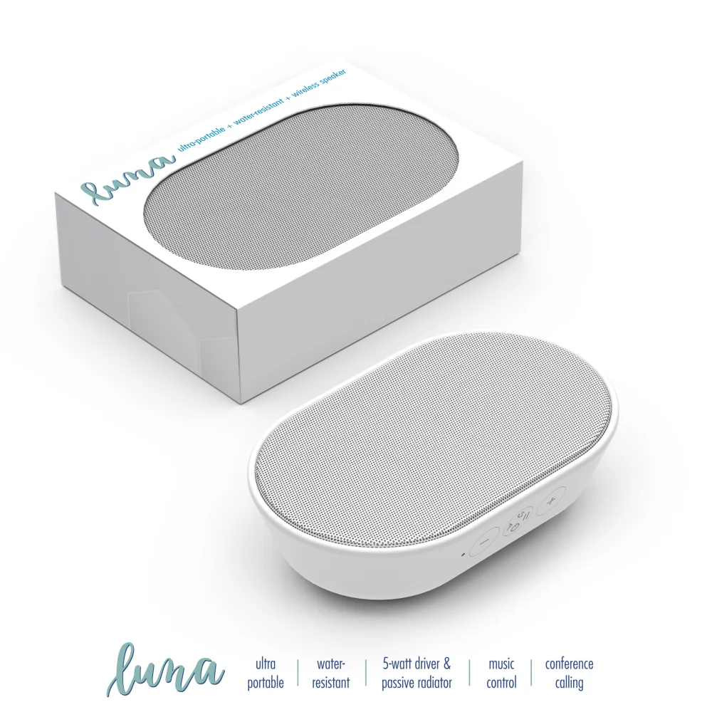 Luna: Ultra portable 5-watt speaker