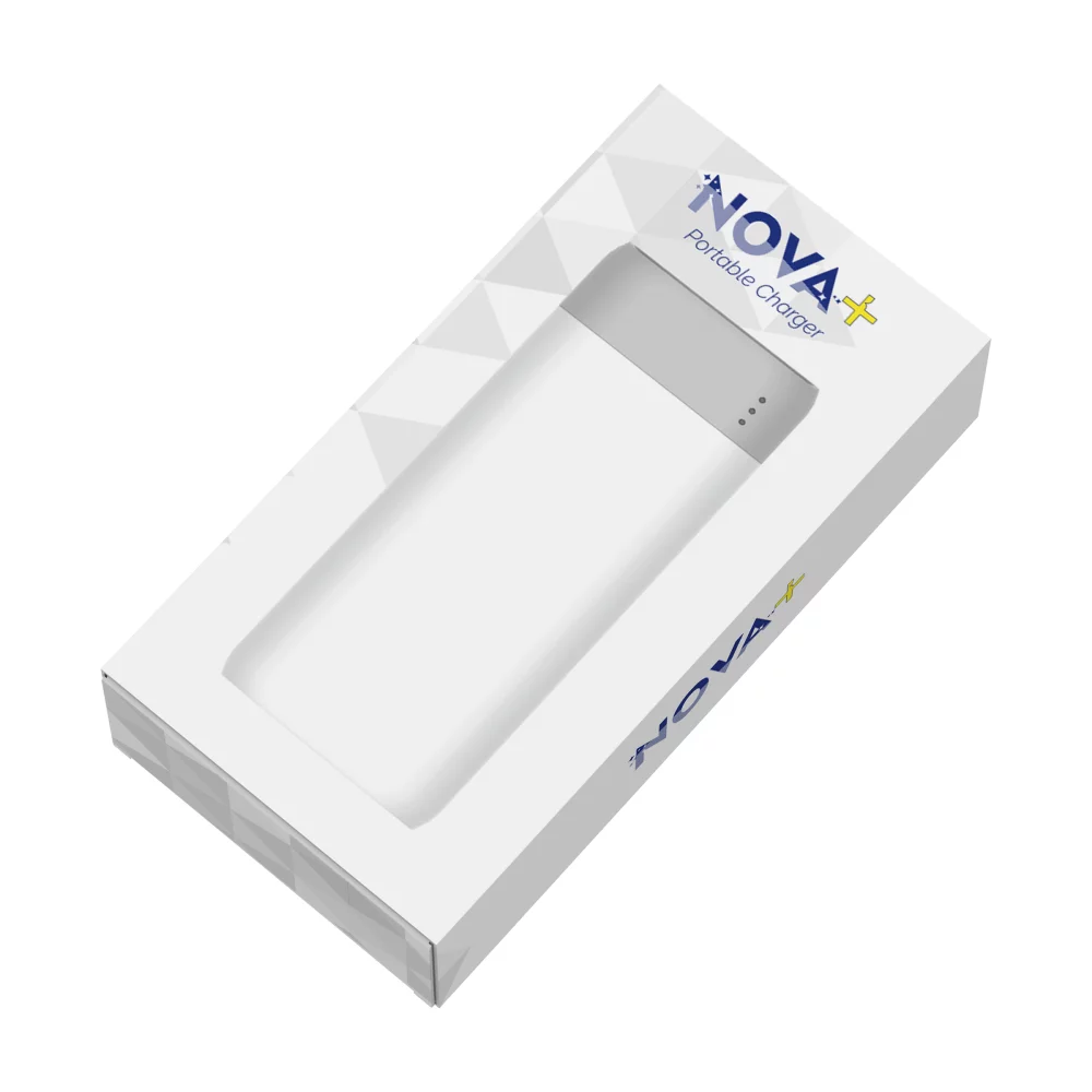 Nova+: Portable back-up phone charger