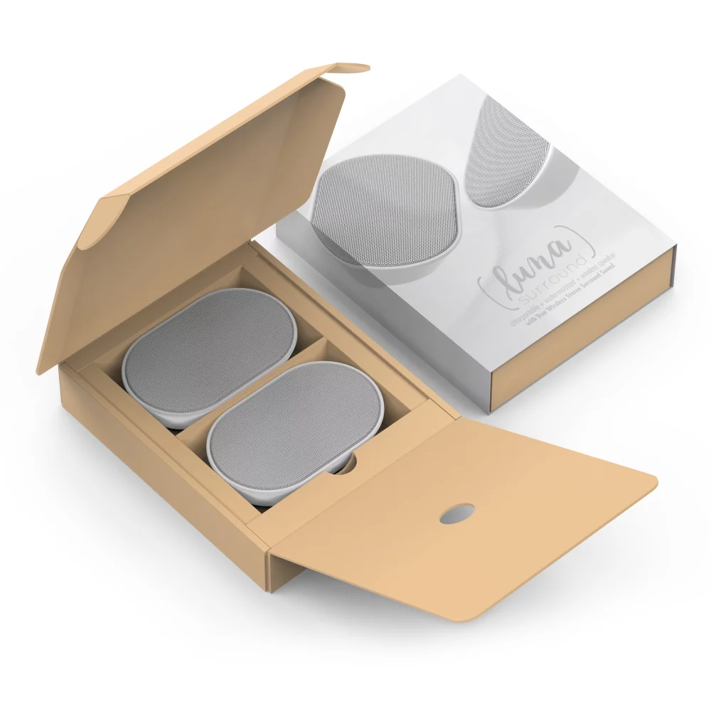 Luna Surround: Twin Portable Bluetooth Speakers with TWS