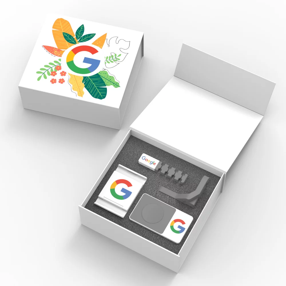 Kit DeskSaver Power : tapis de chargement sans fil, organiseur de câbles et support de téléphone