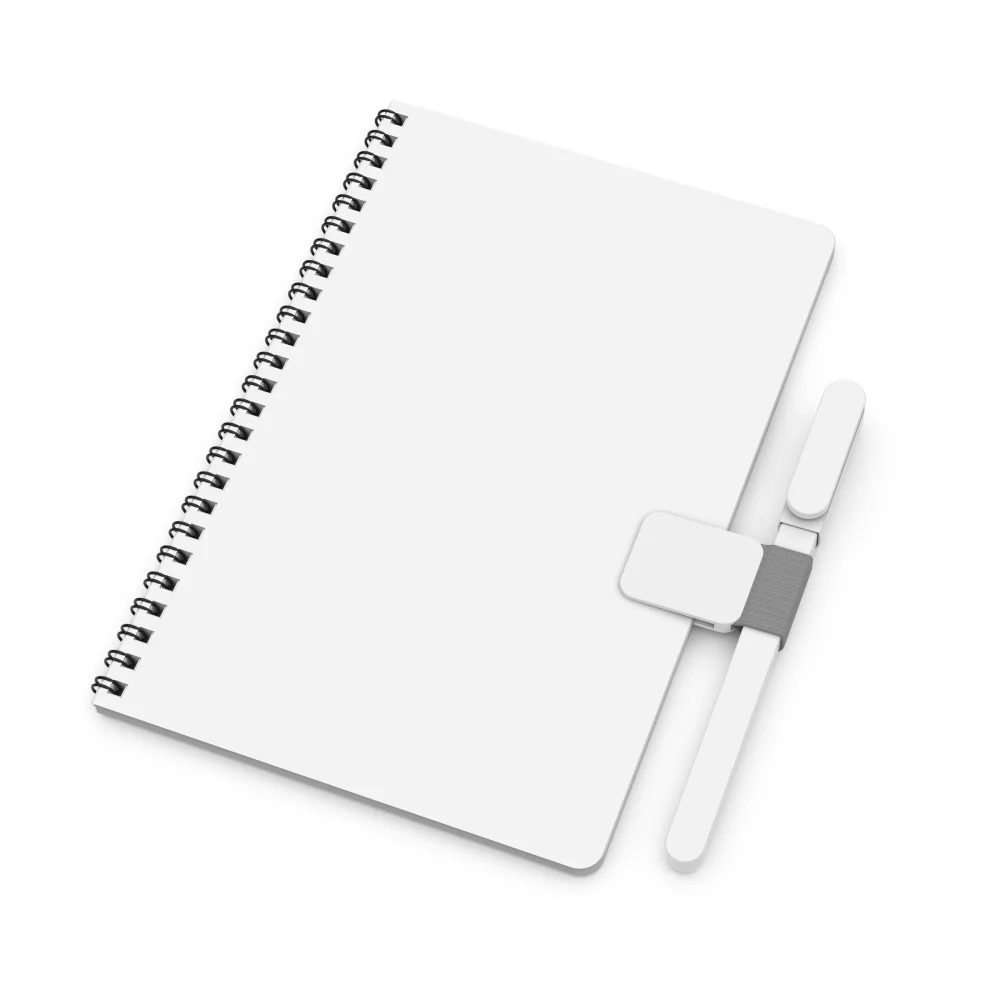 Kit de plus de notes (avec un cahier relié sur le côté)