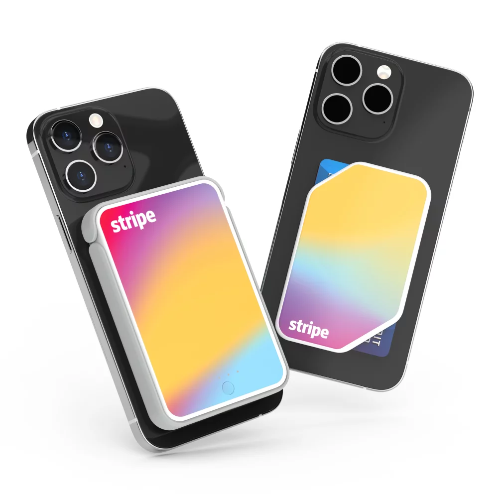 MagTeam: Magnetic Charger and Card Holder Set