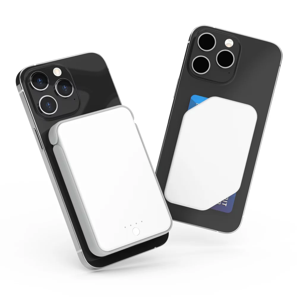 MagTeam : Ensemble chargeur magnétique et support de cartes