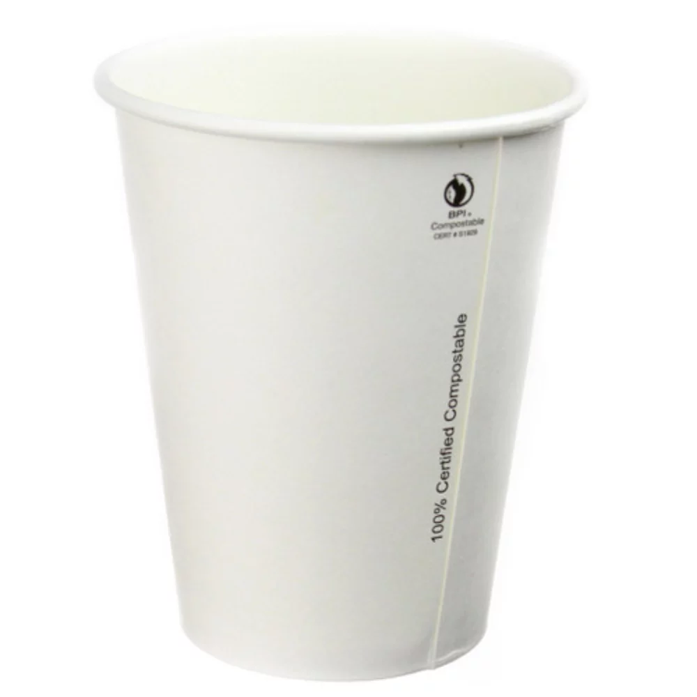 8 Oz. Biodegradable Paper Cup