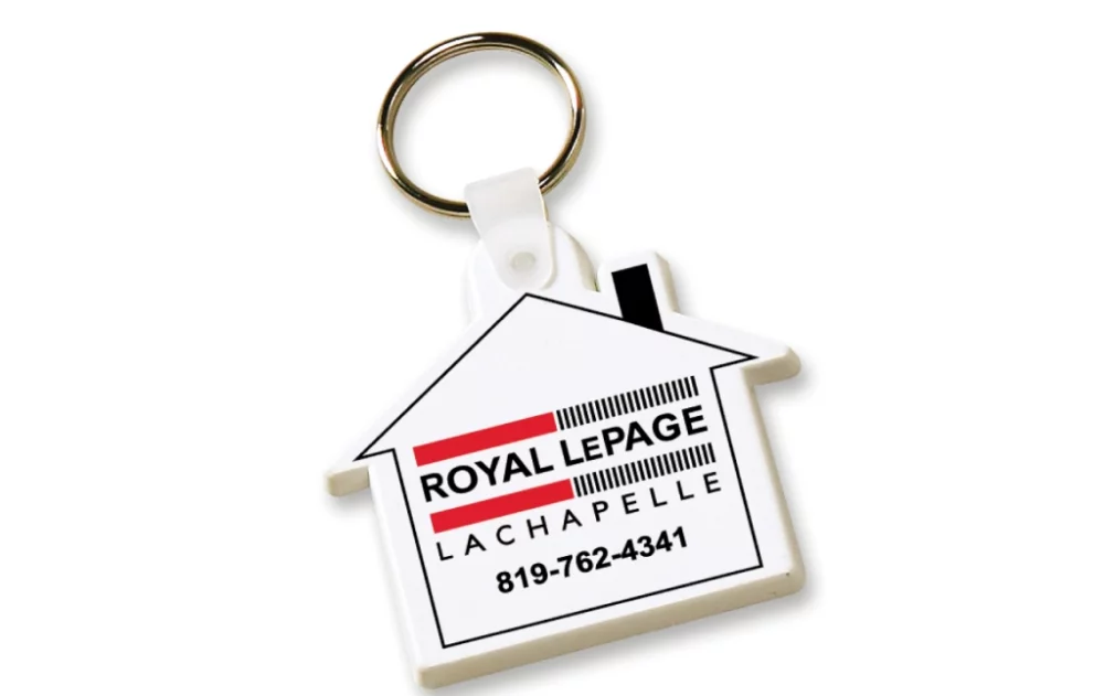 Porte-clés flexible pour maison (4 couleurs)