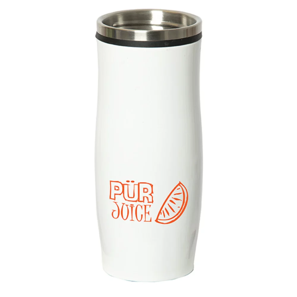 Gistel 450 Ml. (13.5 Fl. Oz.) Stainless Steel Tumbler With Carabiner Lid