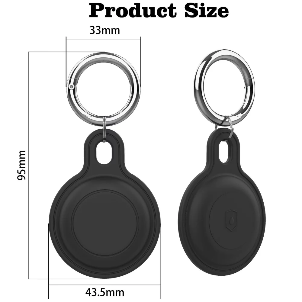 Porte-clés/étui en silicone pour AirTag