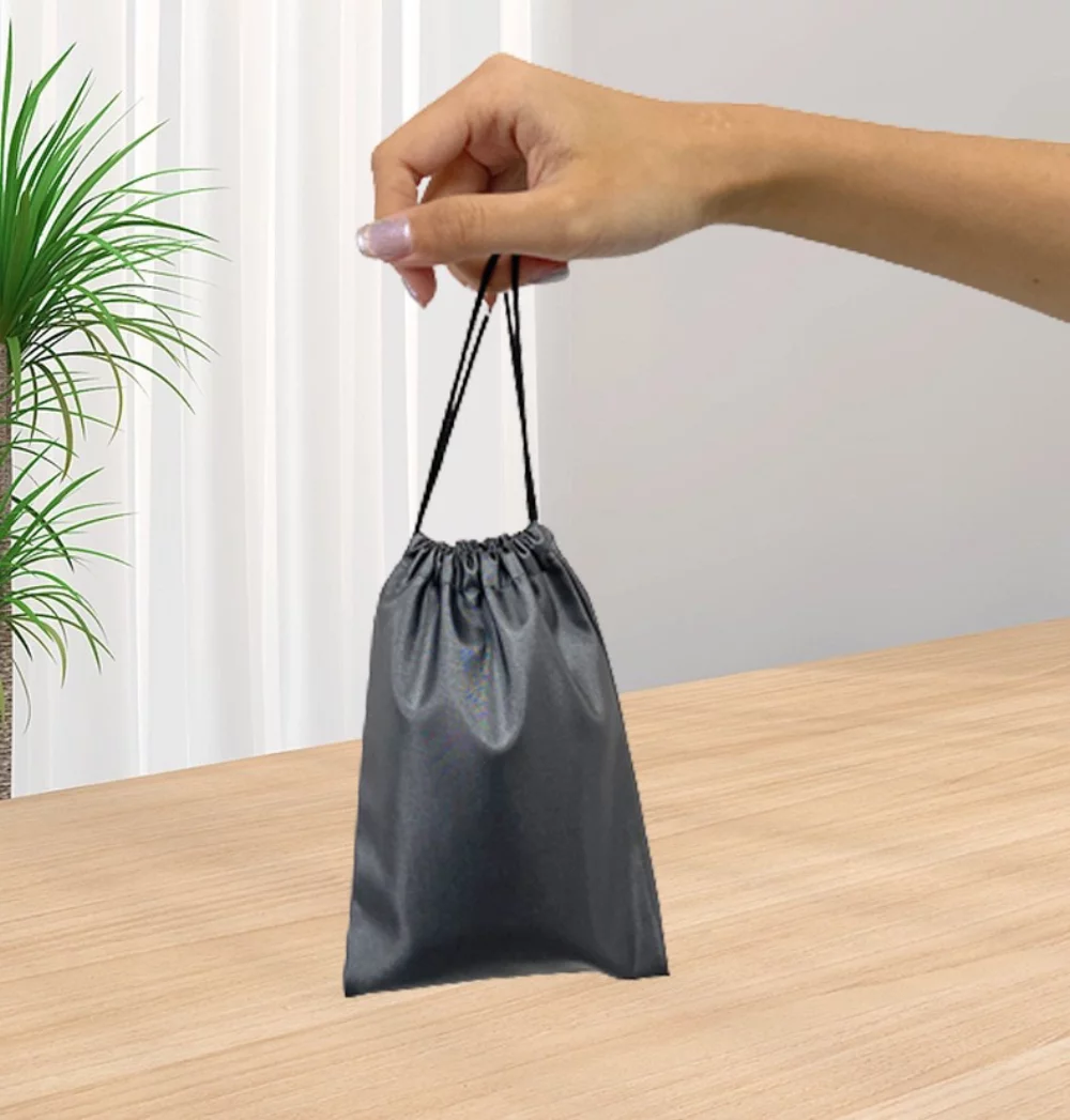 Ensemble cadeau portefeuille RFID + sac Faraday