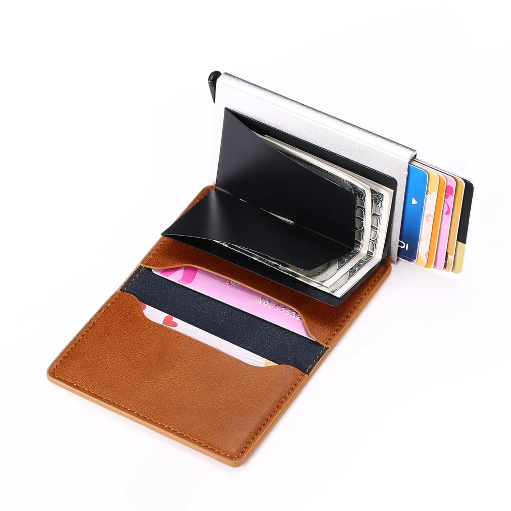 Portefeuille RFID avec porte-cartes