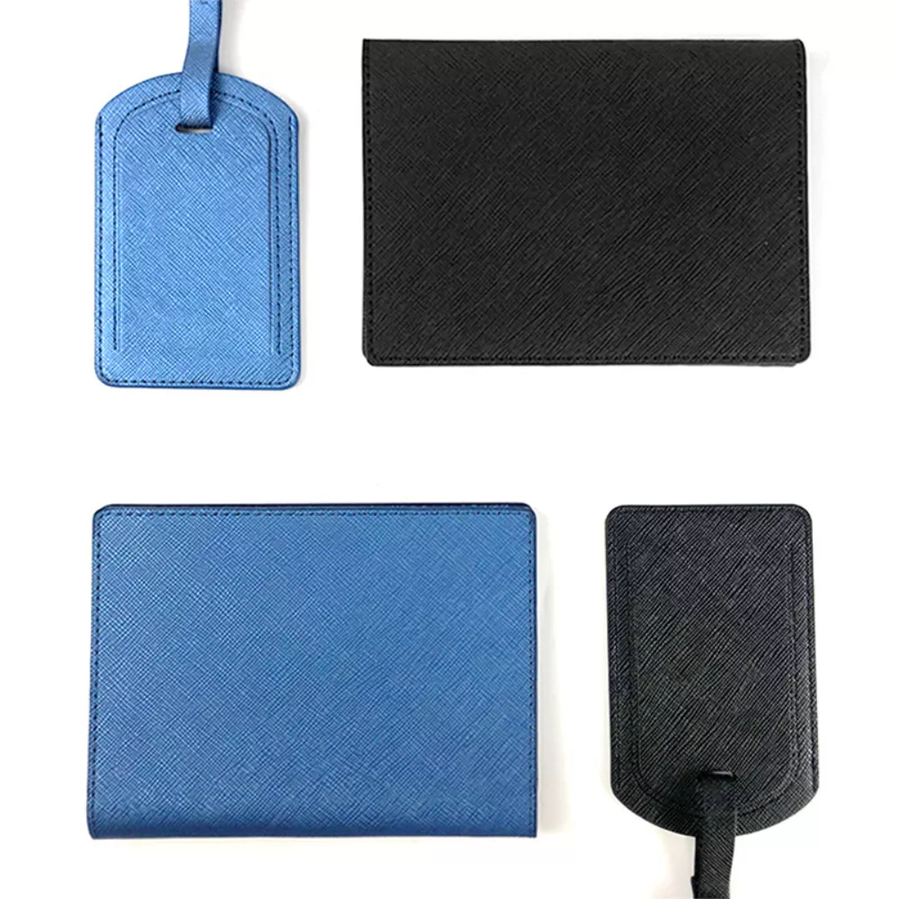 Portefeuille de passeport + Étiquette de bagage