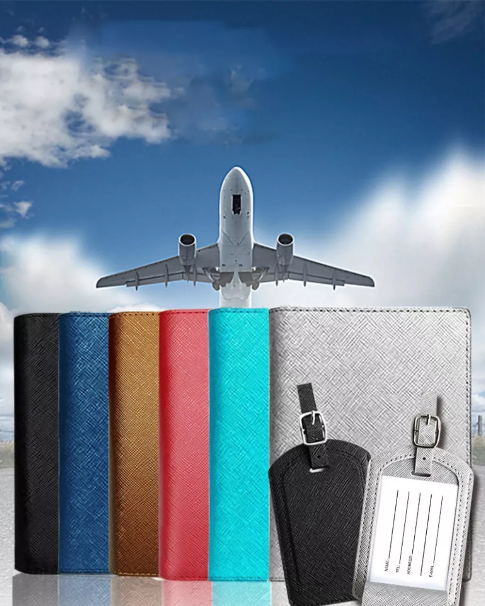 Passport Wallet + Luggage Tag