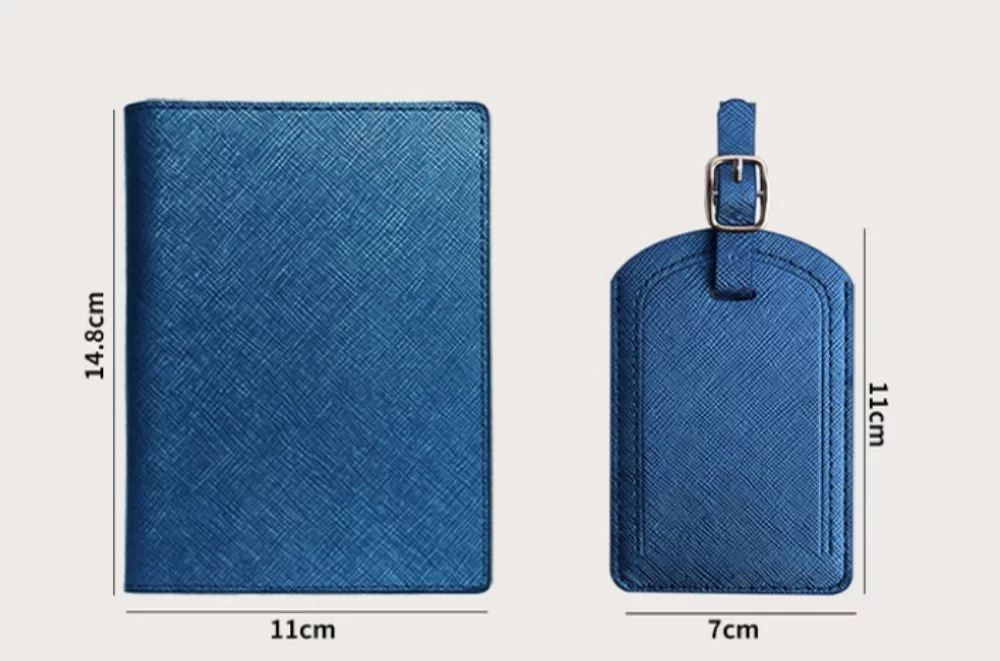 Portefeuille de passeport + Étiquette de bagage