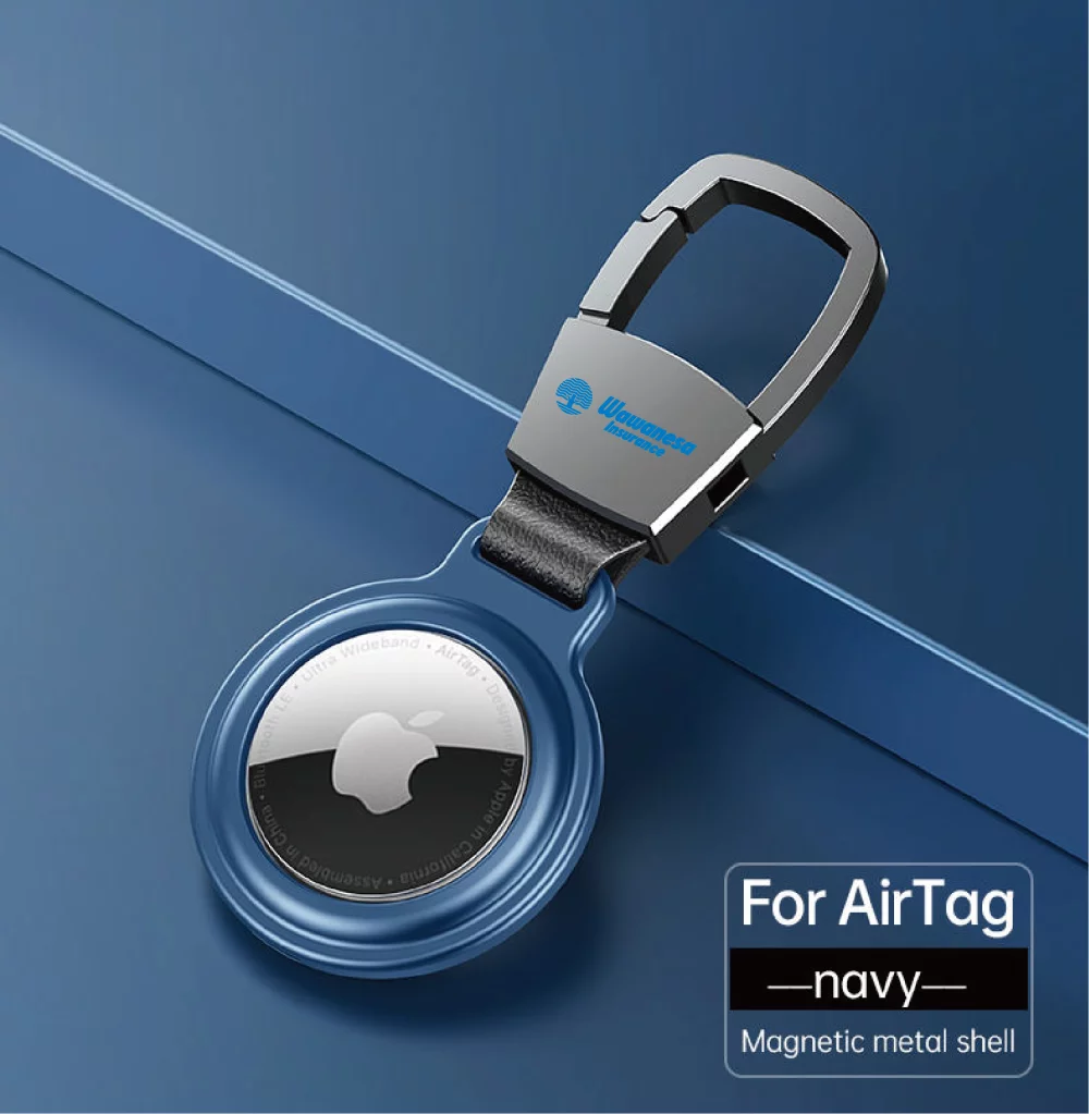 RFID Wallet + KEYCHAIN w/ Air tag Holder KIT