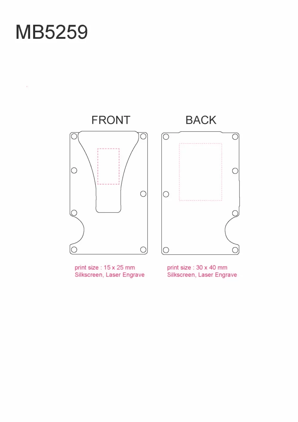 Boîte RFID