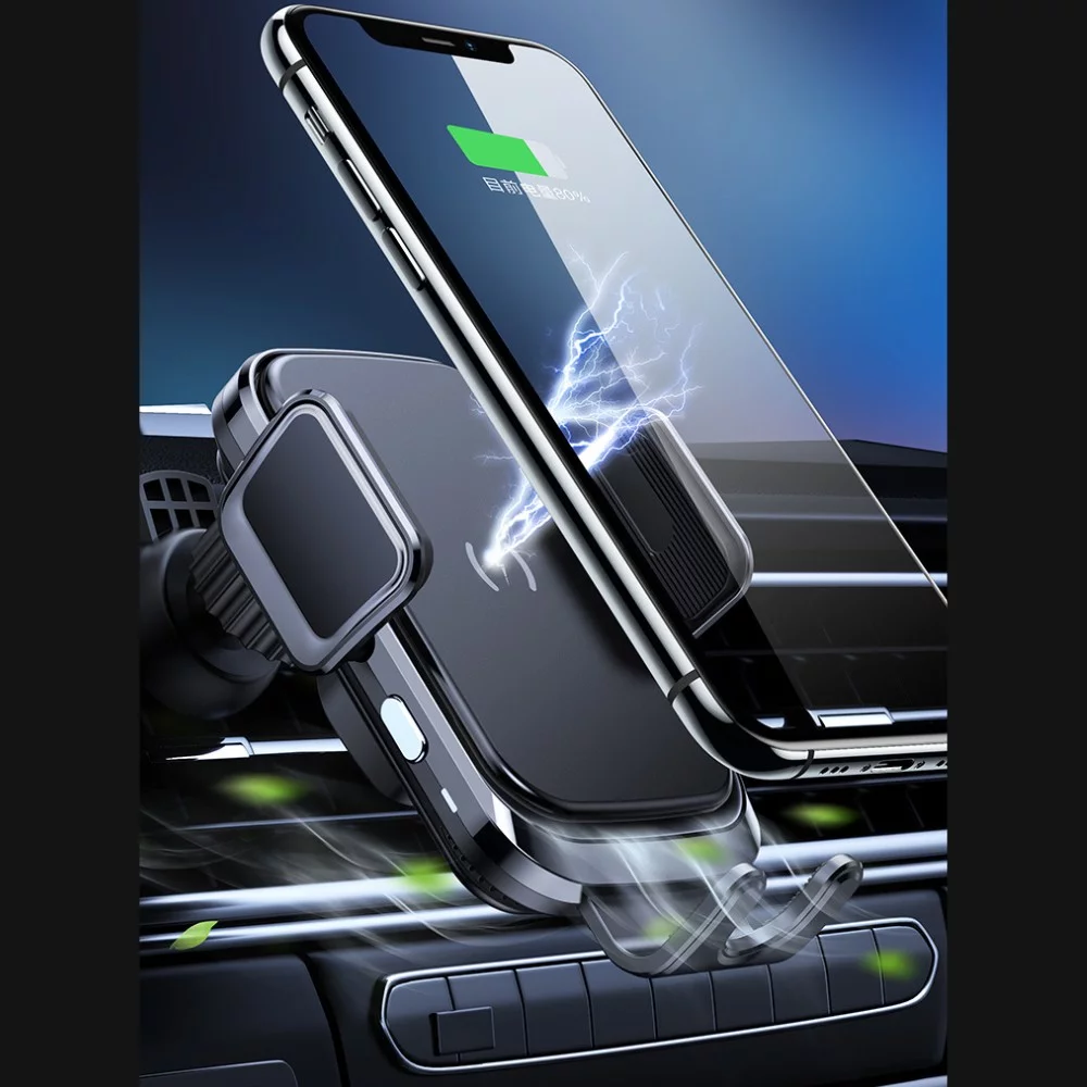 CHARGEUR SANS FIL POUR VOITURE *Charge Rapide 15W*