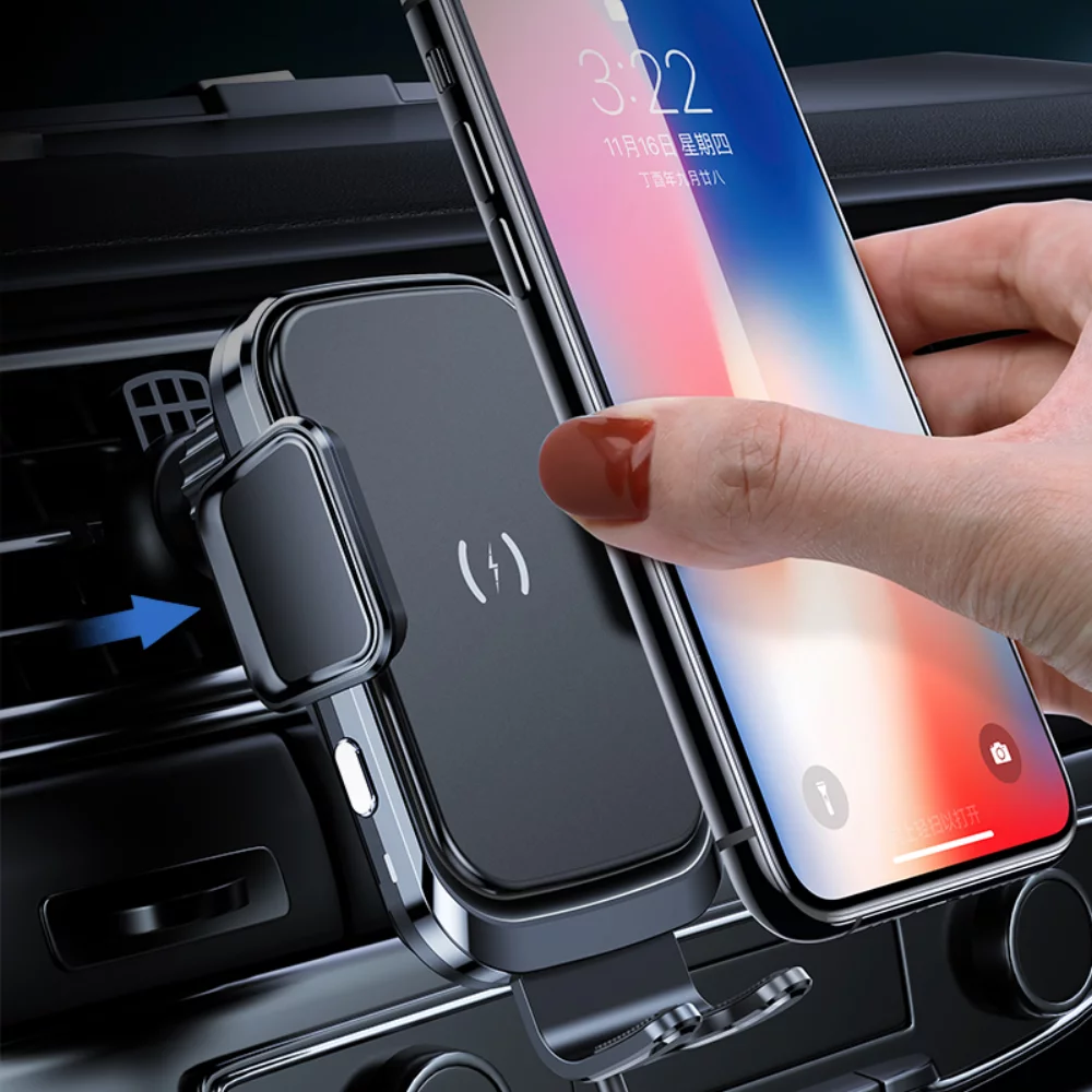 CHARGEUR SANS FIL POUR VOITURE *Charge Rapide 15W*