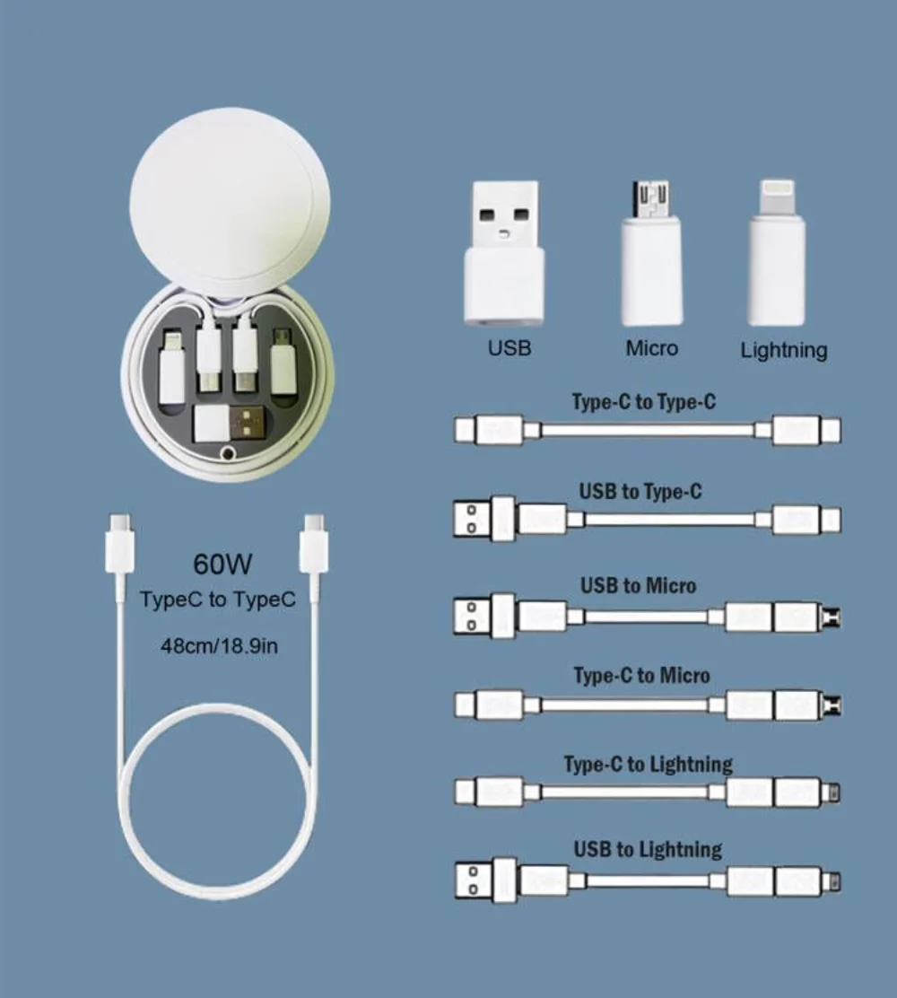 Fast Charging Cable Kit 5a