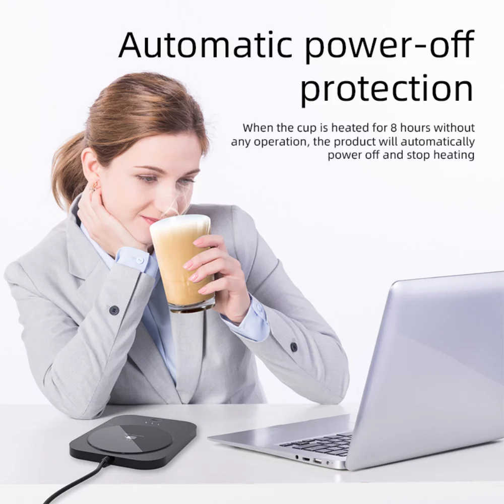 Mug Warmer + 15W Wireless charger w/ Mug