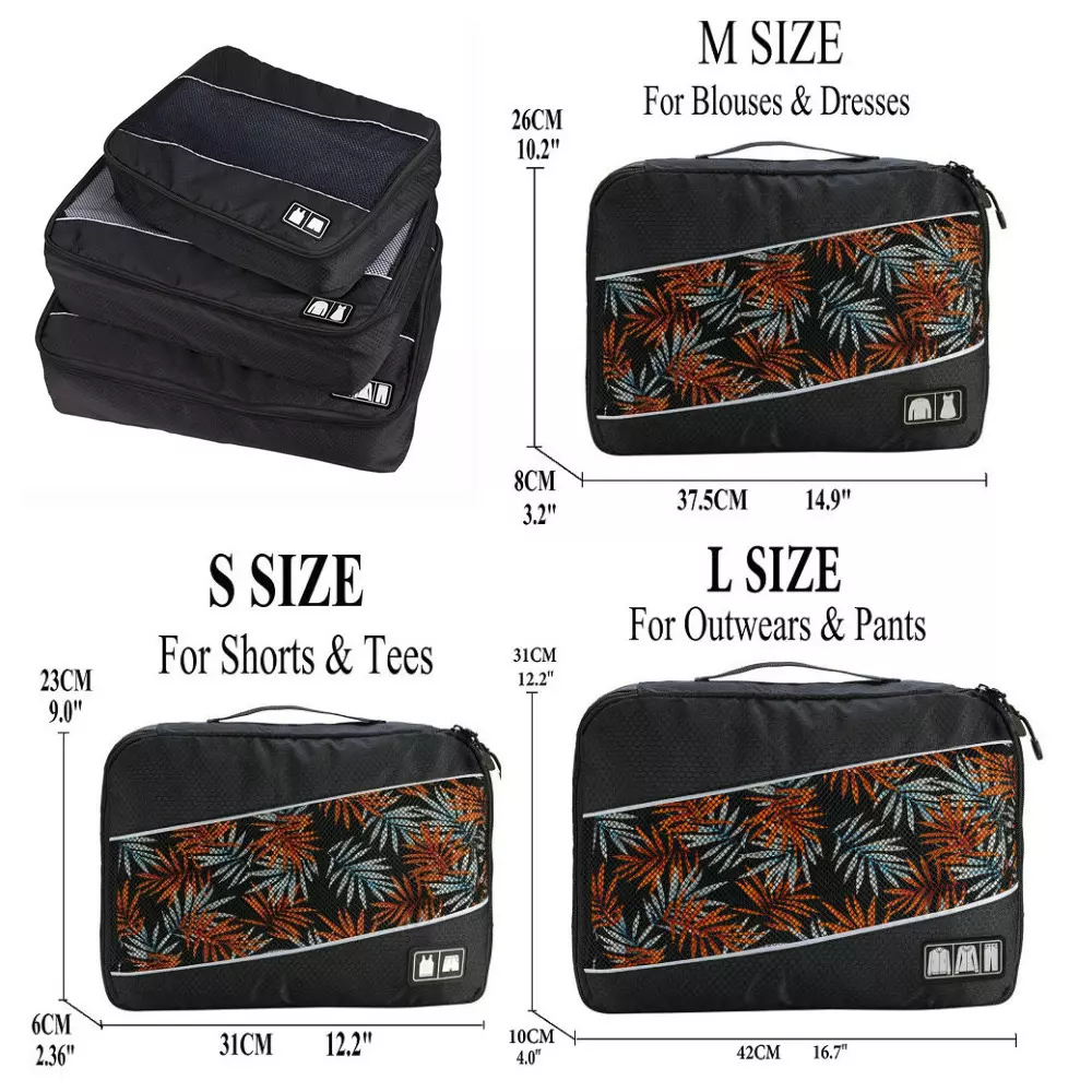 Travel Packing Cubes-3pack