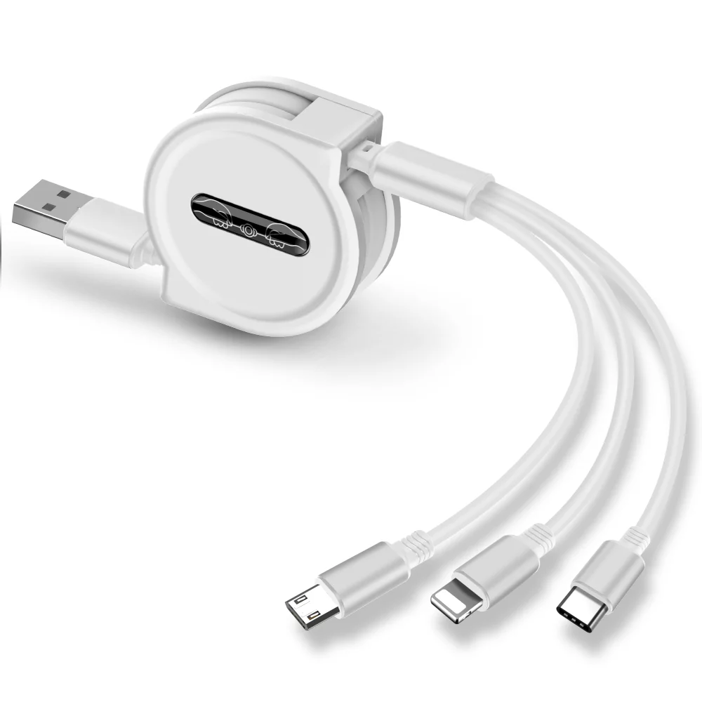 3 In 1 Retractable Fast Charge