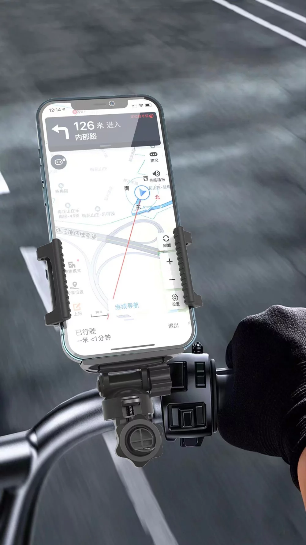 Support de téléphone pour vélo