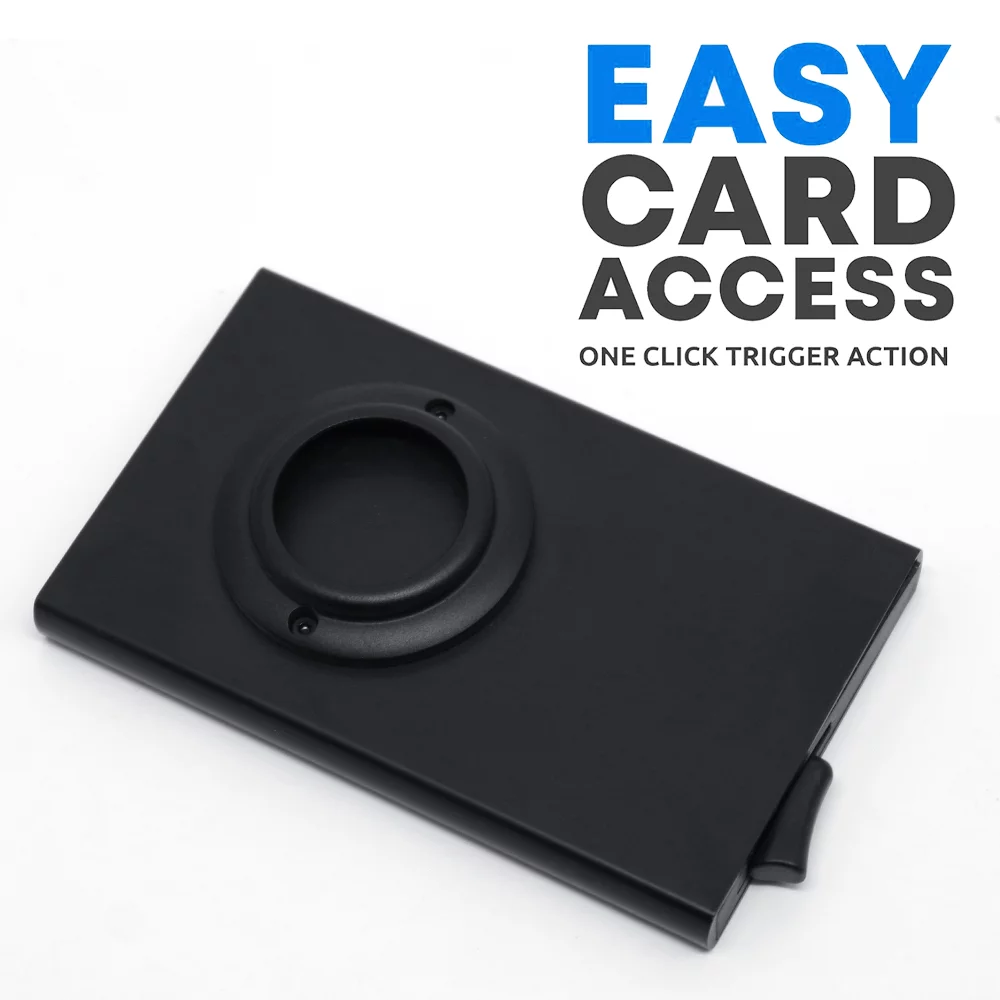 Portefeuille mince RFID avec support AirTag
