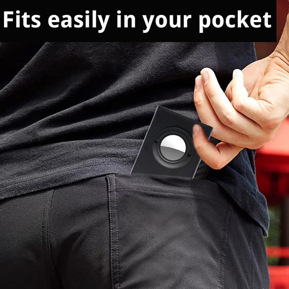 Portefeuille mince RFID avec support AirTag