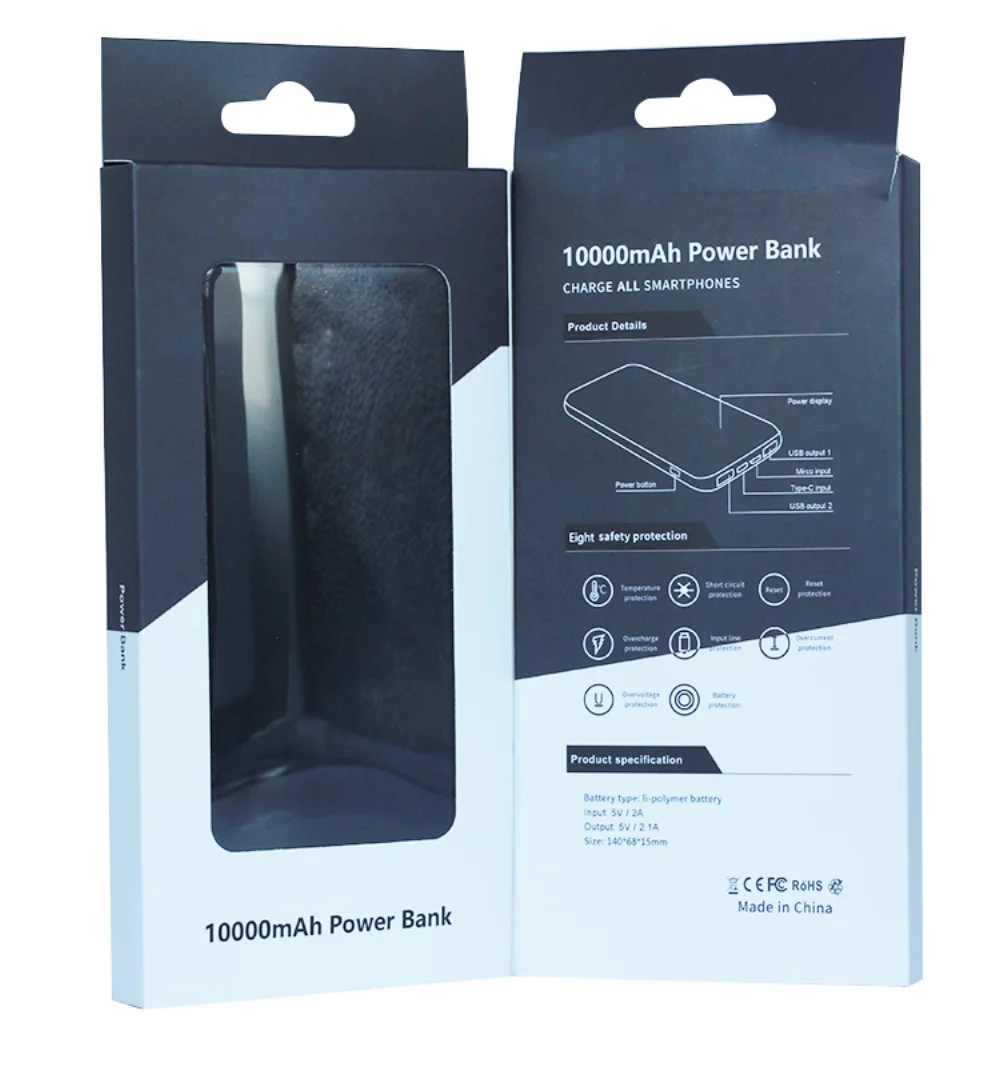 Puissance du miroir 10 000 mAh