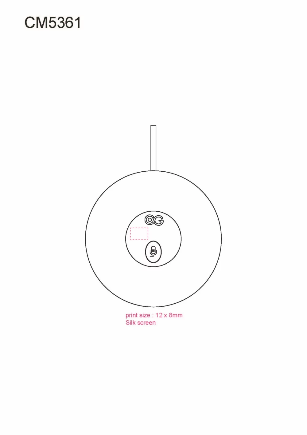 Microphone de conférence à 360°