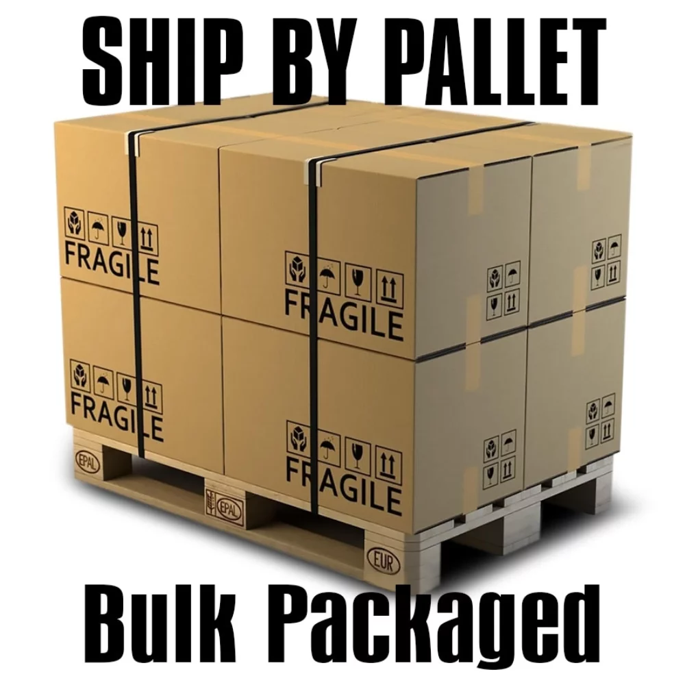 ~ Square Mini 10.5oz glass - Bulk Packaging/Pallet