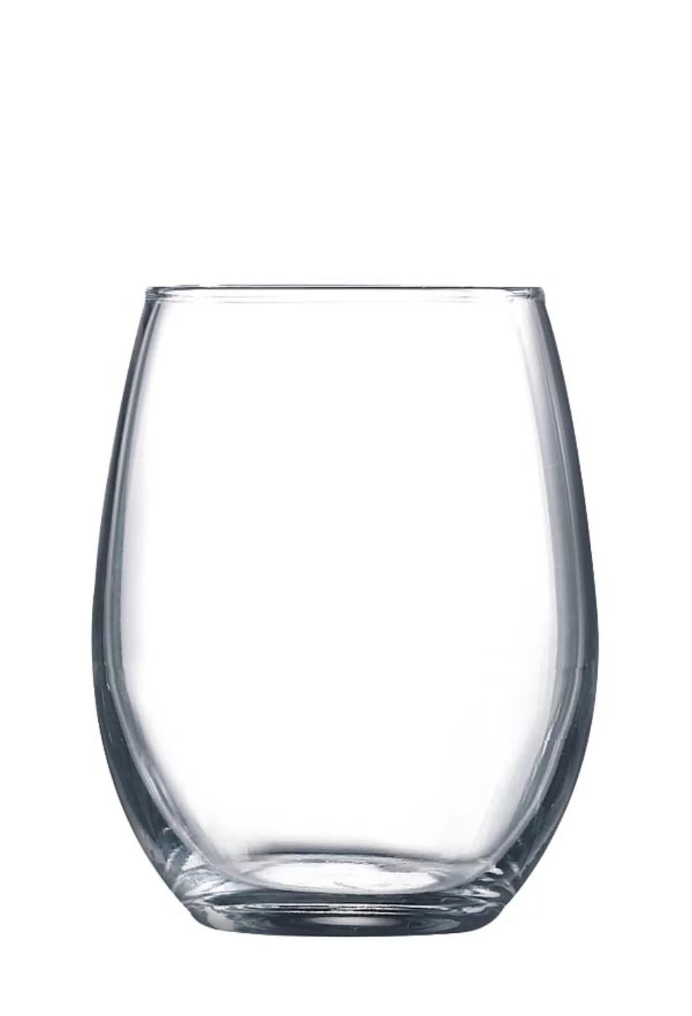 Veranda 5.5oz clear glass mini stemless wine taster