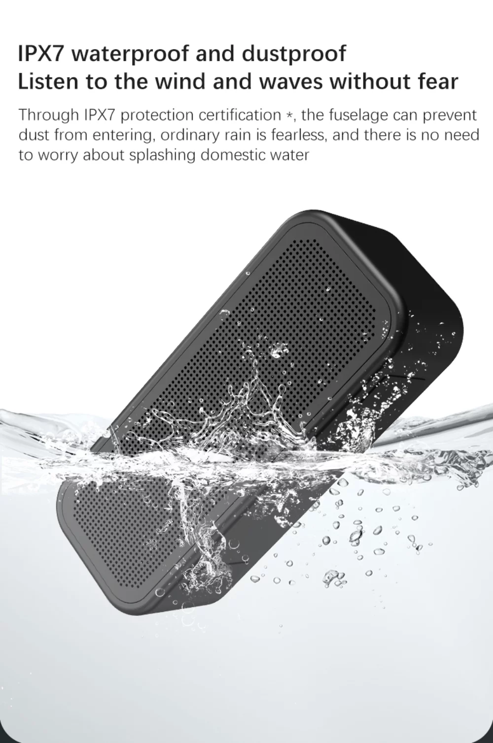 Bluetooth Speaker 5W Waterproof