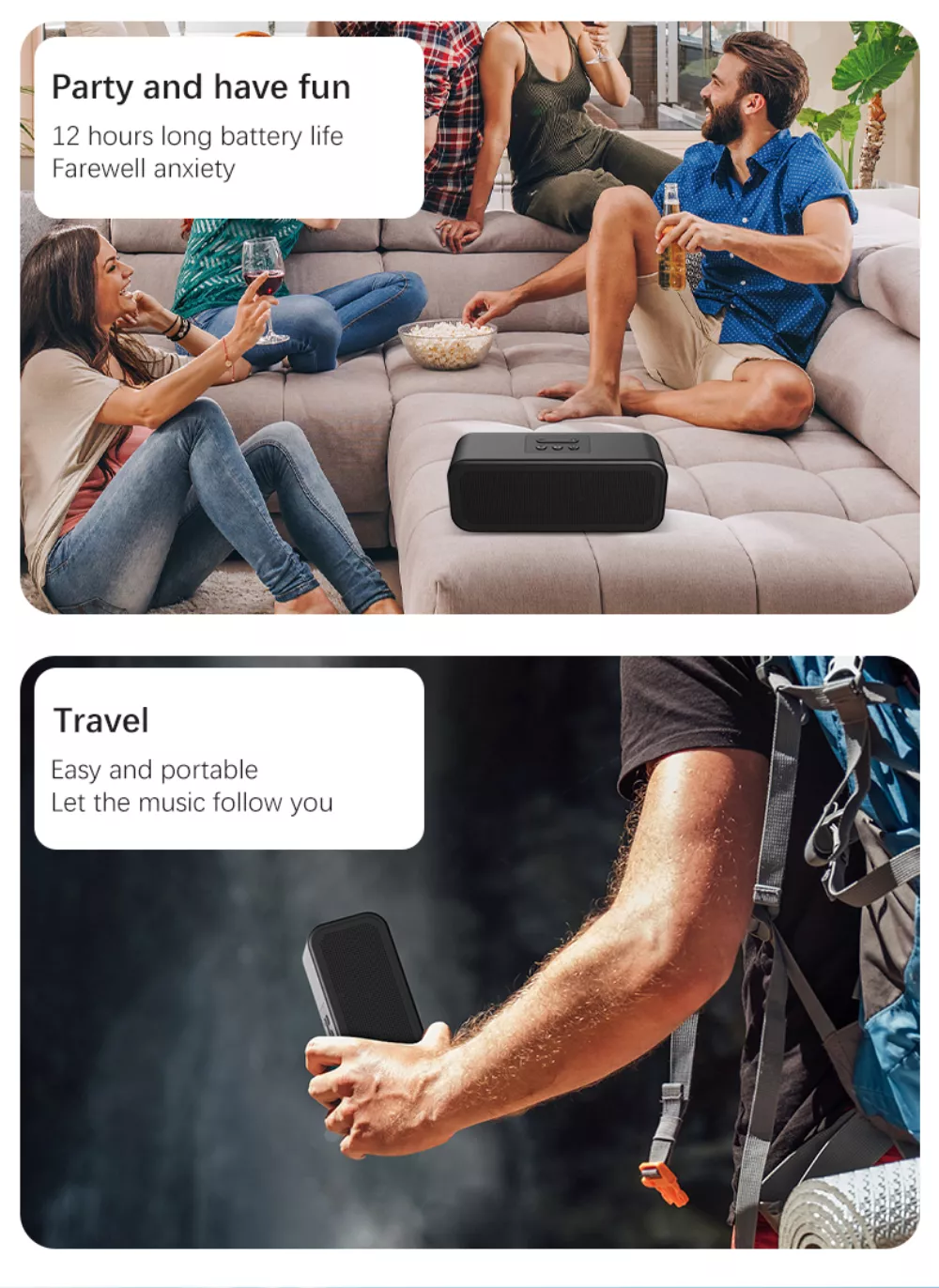 Bluetooth Speaker 5W Waterproof