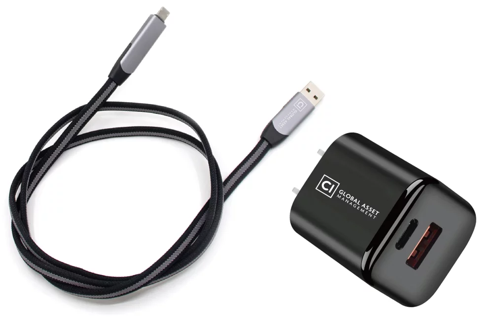 Chargeur mural PD 20W + kit câble de charge rapide 6-en-1