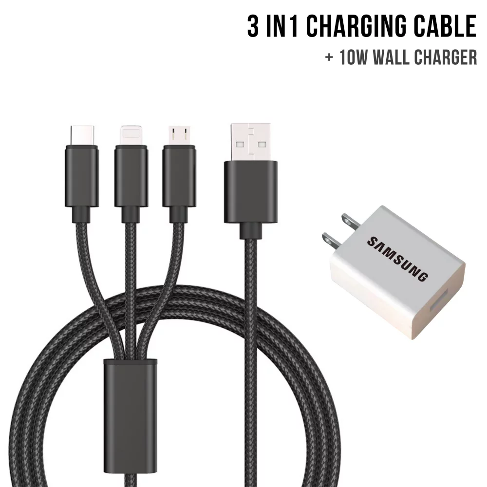 Wall Charger + 3-1 CABLE KIT