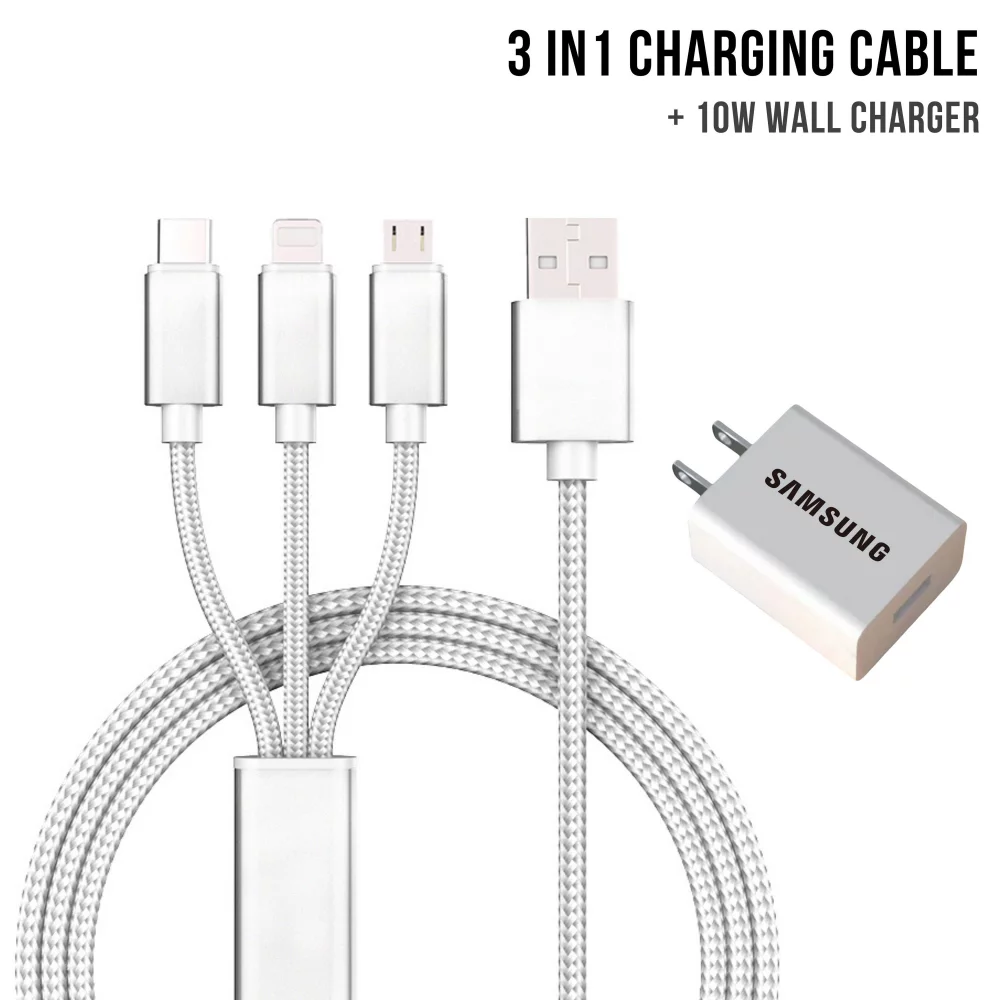 Wall Charger + 3-1 CABLE KIT