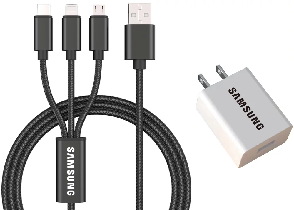 Wall Charger + 3-1 CABLE KIT