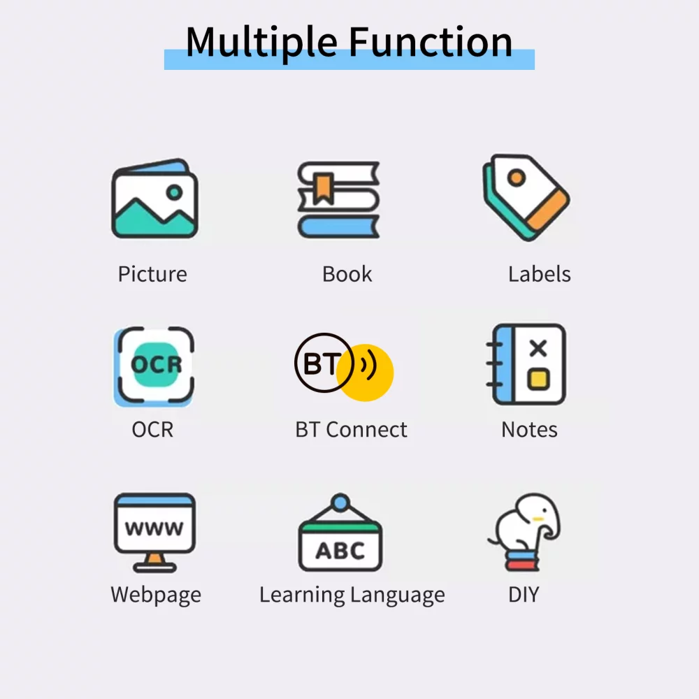Imprimante mini sans encre