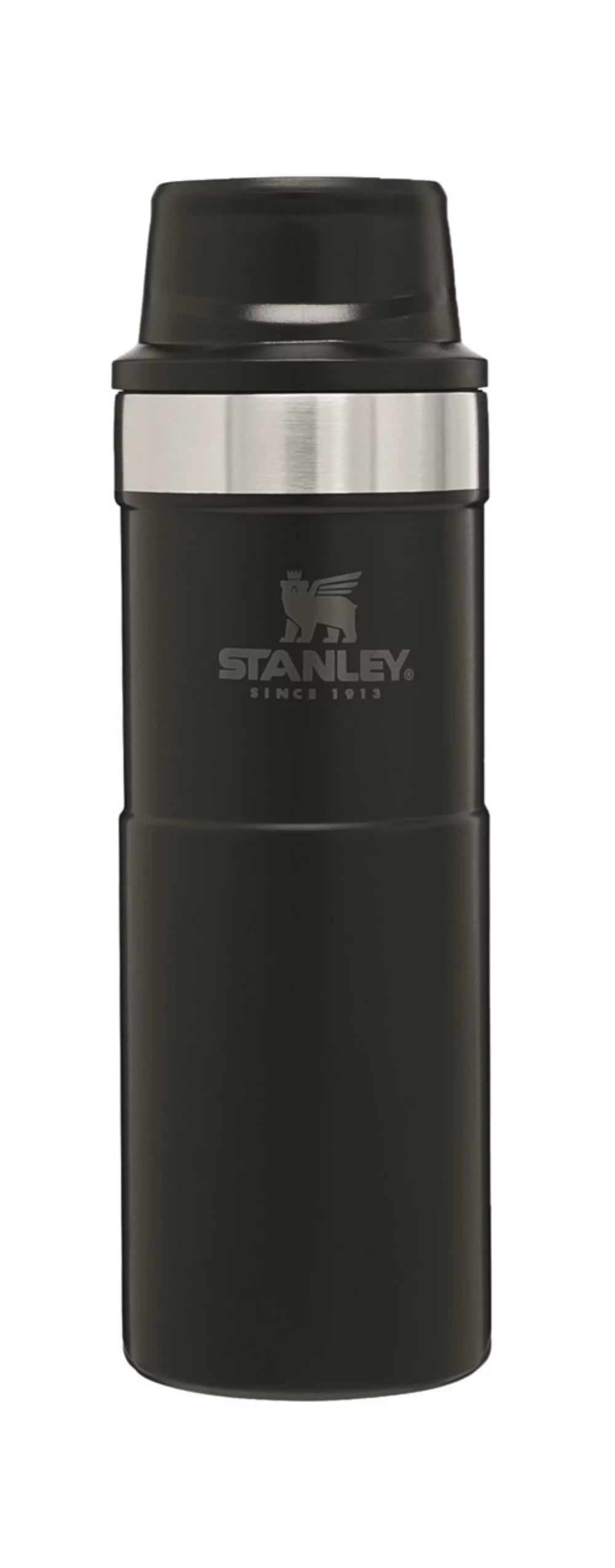 Mug de voyage Stanley® Classic Trigger-Action 16oz noir mat