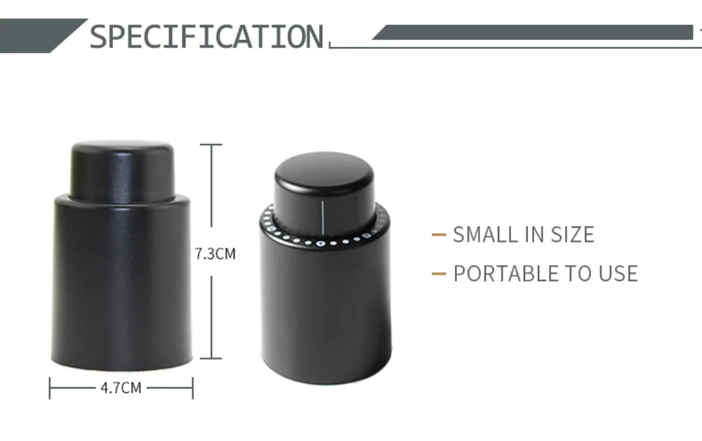 Wine Bottle Vacuum Stopper