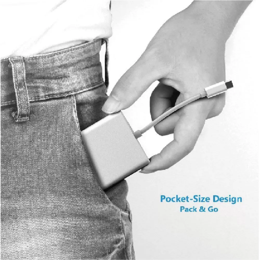 Adaptateur Convertisseur de Type C vers HDMI USB 3.0