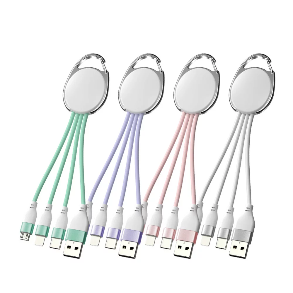 3 In 1 Aluminum Alloy Multifunction Cable
