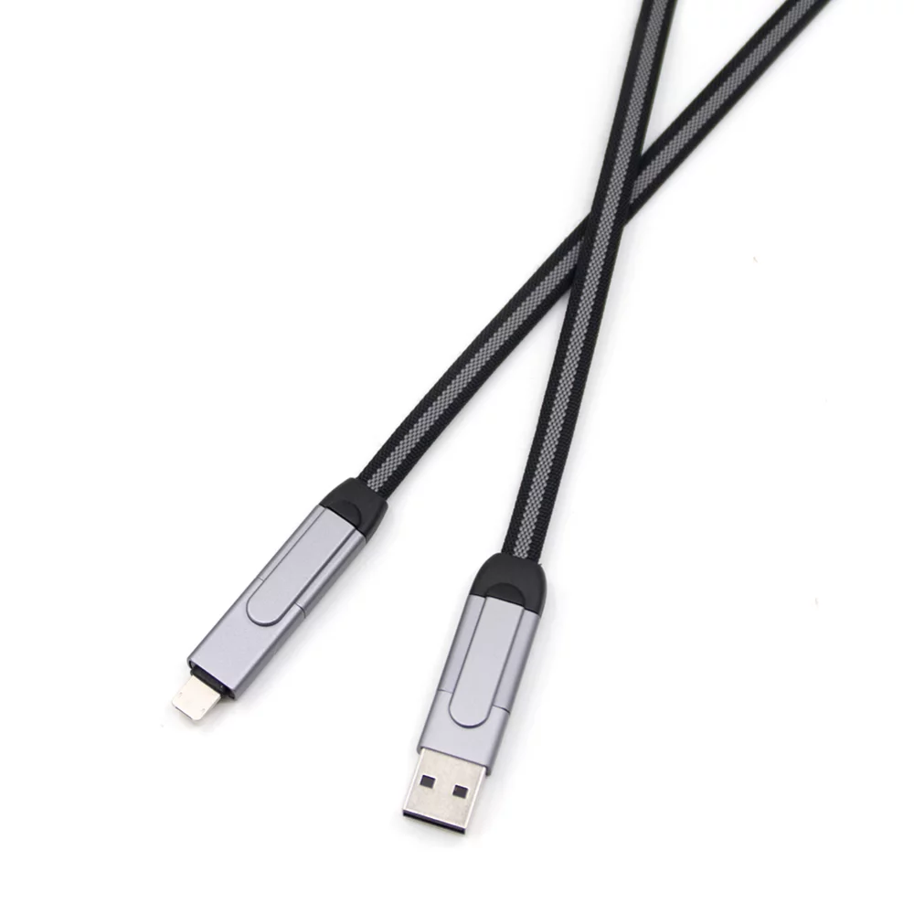 6 In 1 Aluminum Alloy 3A Fast Charge Cable