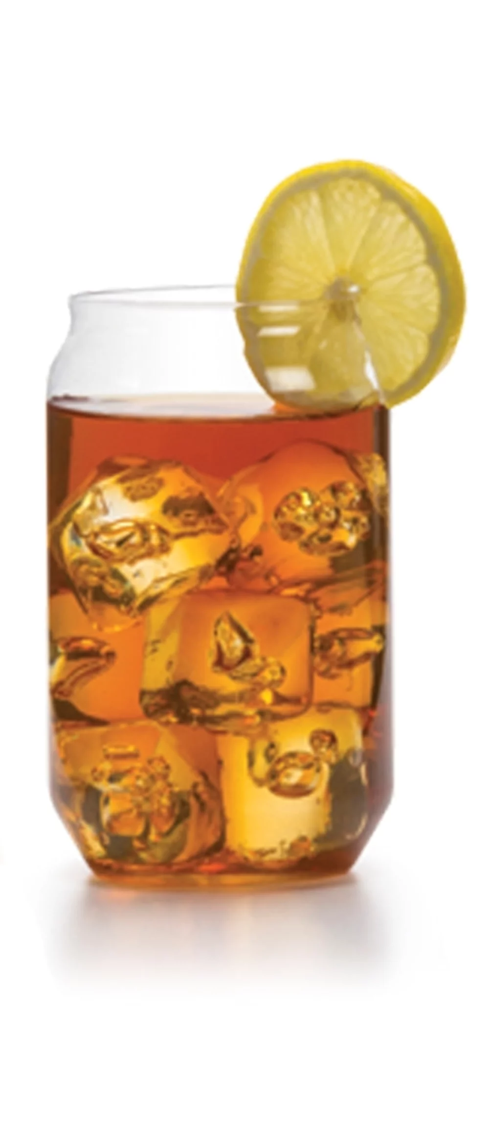 Gobelet en plastique transparent de style canette de soda de 16 oz