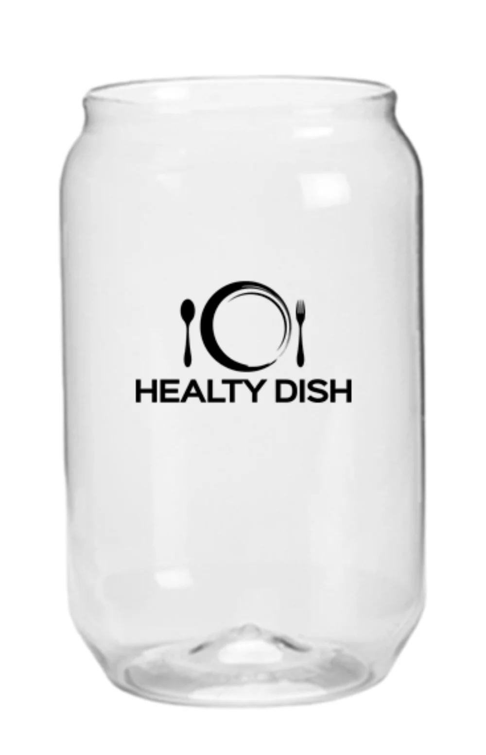 Gobelet en plastique transparent de style canette de soda de 16 oz