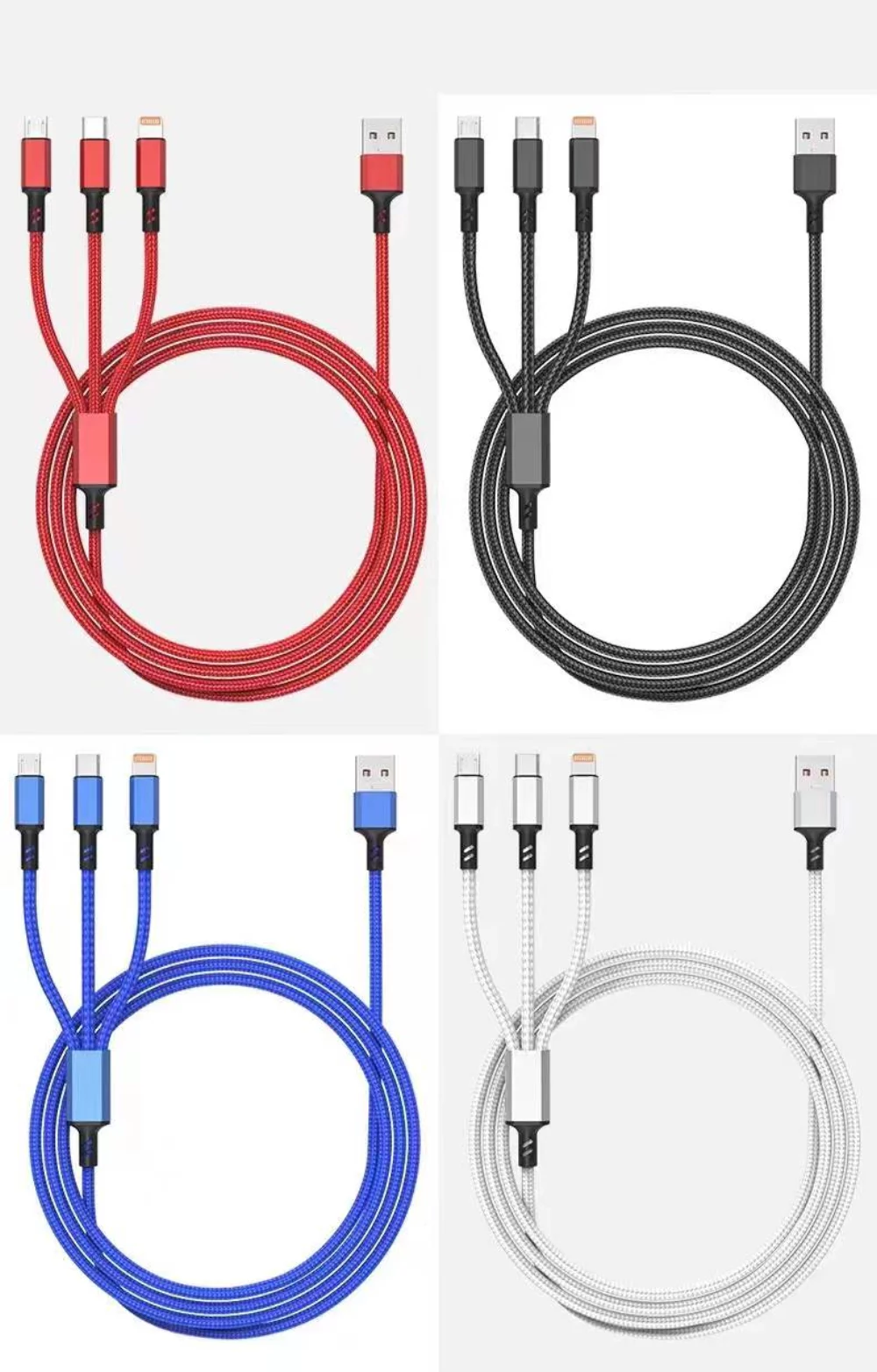 3-1 Fast Charge Data Cable
