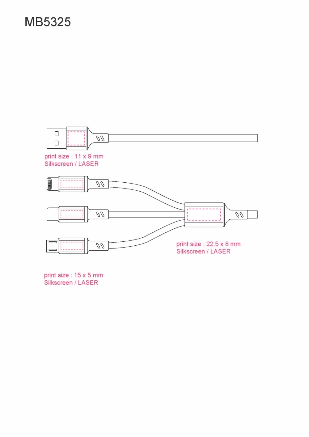 3-1 Fast Charge Data Cable