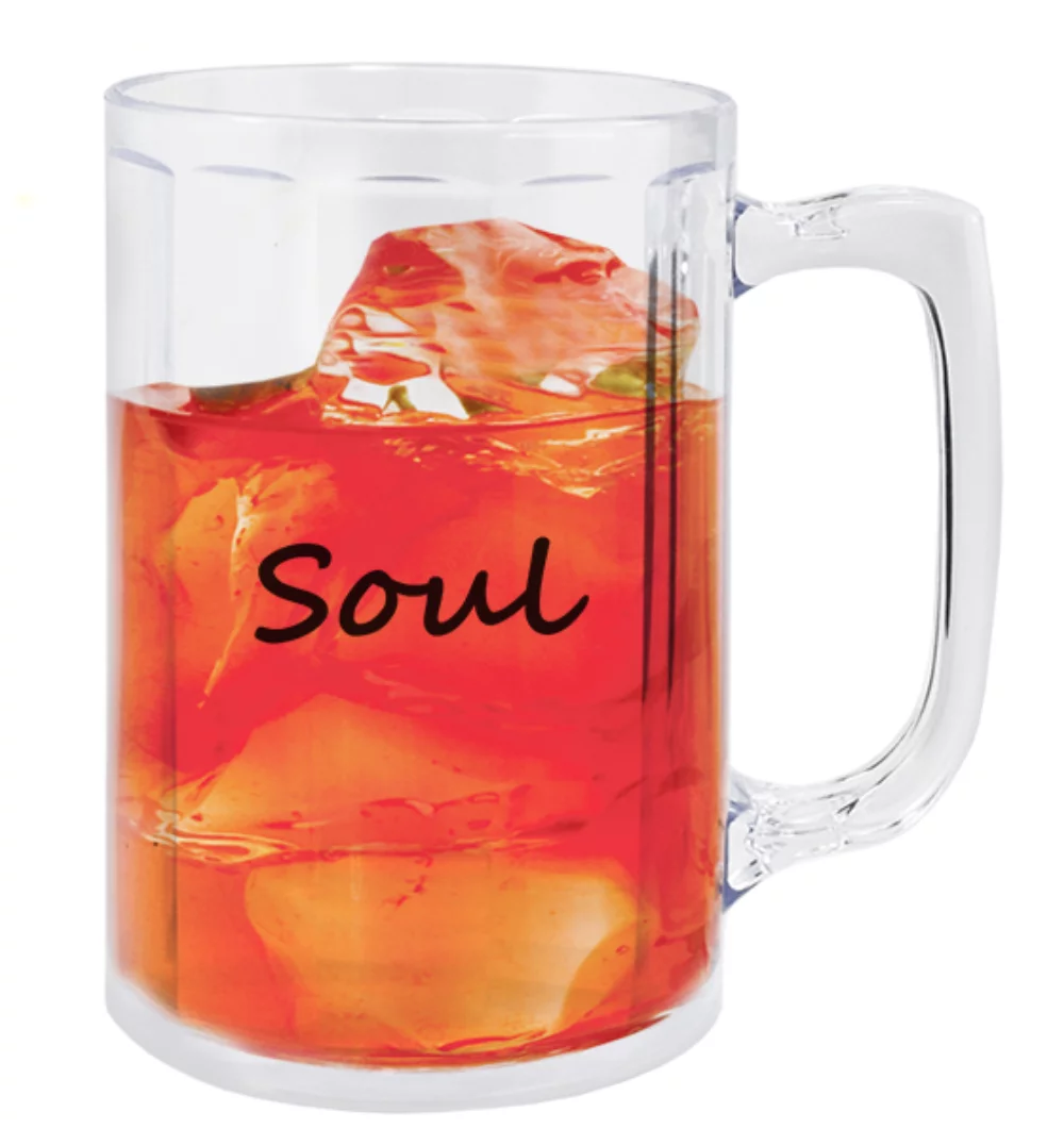 Verre à dégustation multi-facettes 5 oz en plastique transparent