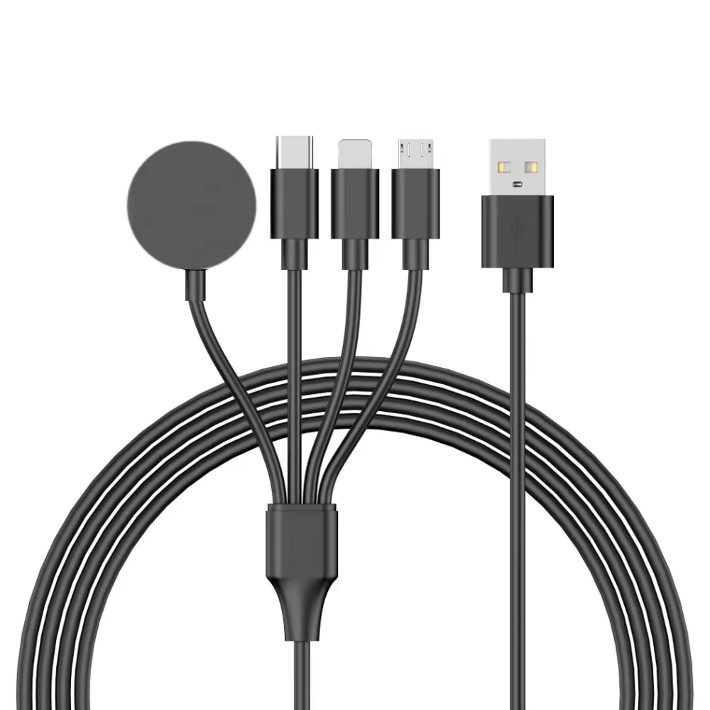 Câble de charge 4 en 1 + chargeur Apple Watch