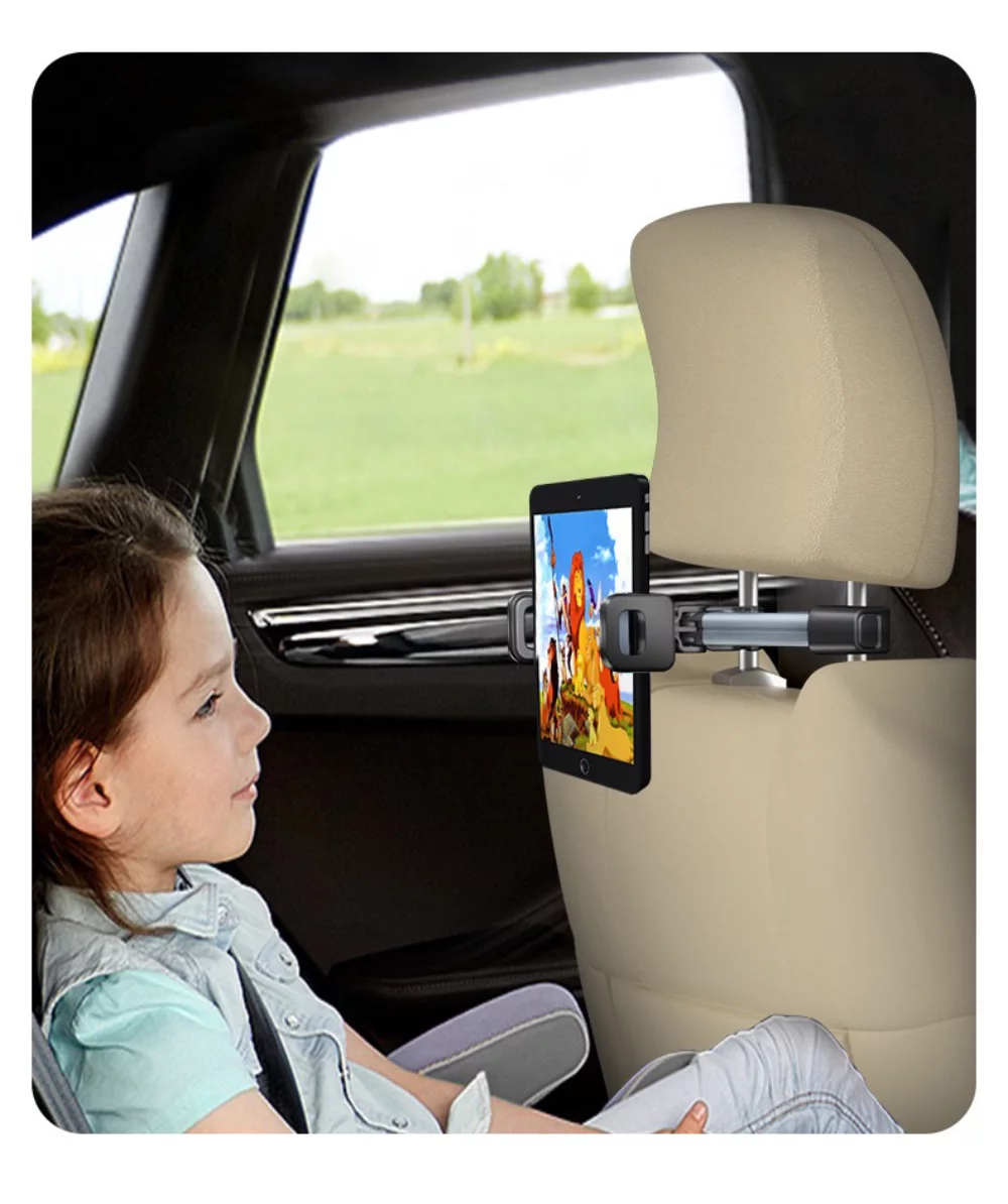 Support de tablette/iPad/mobile pour appuie-tête de voiture